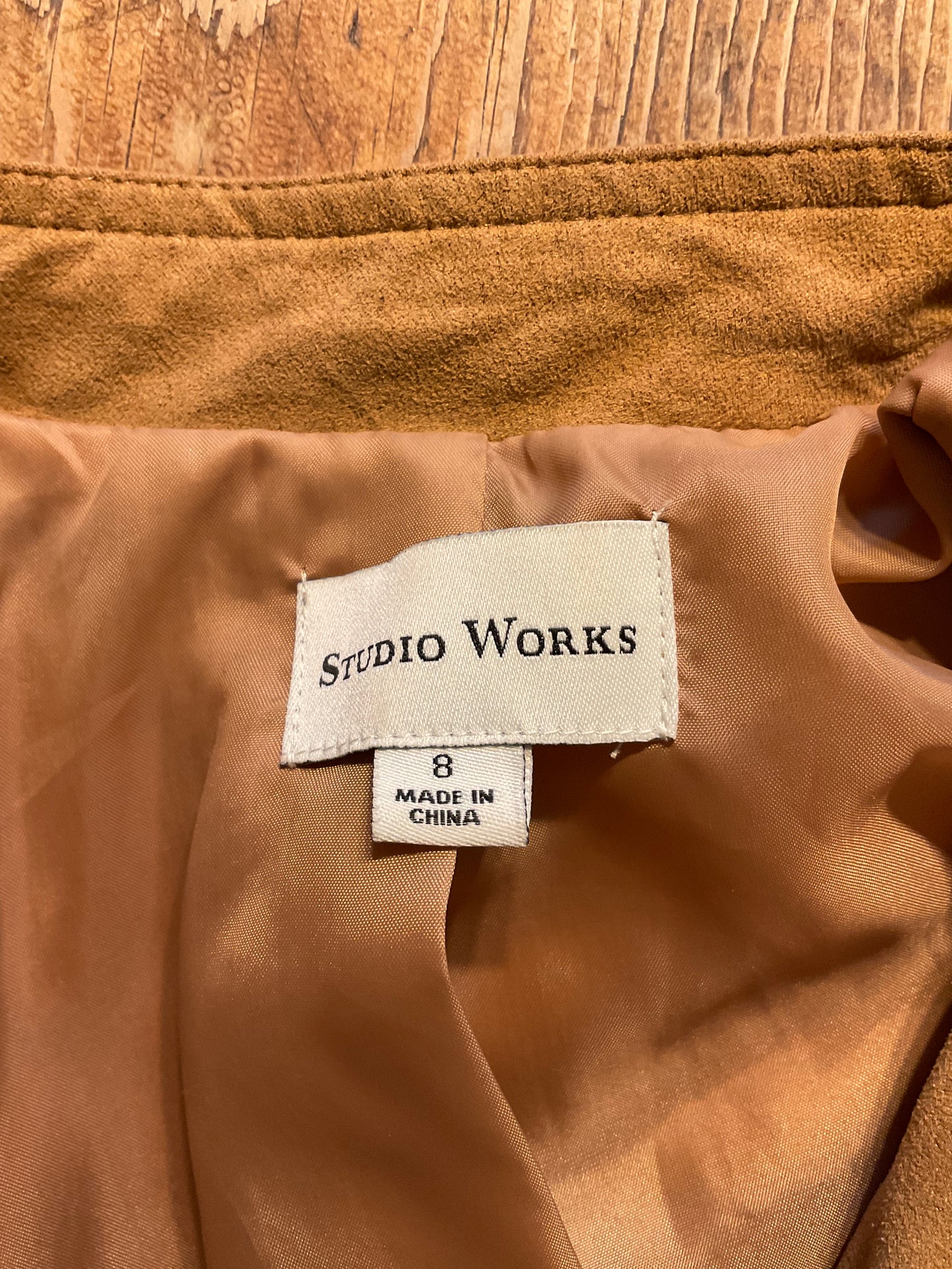 Vintage suede jacket