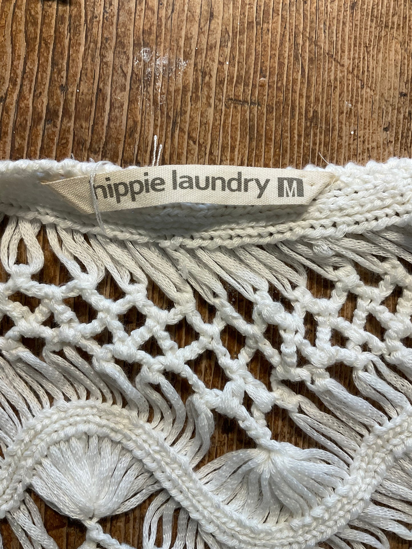 Vintage crochet vest