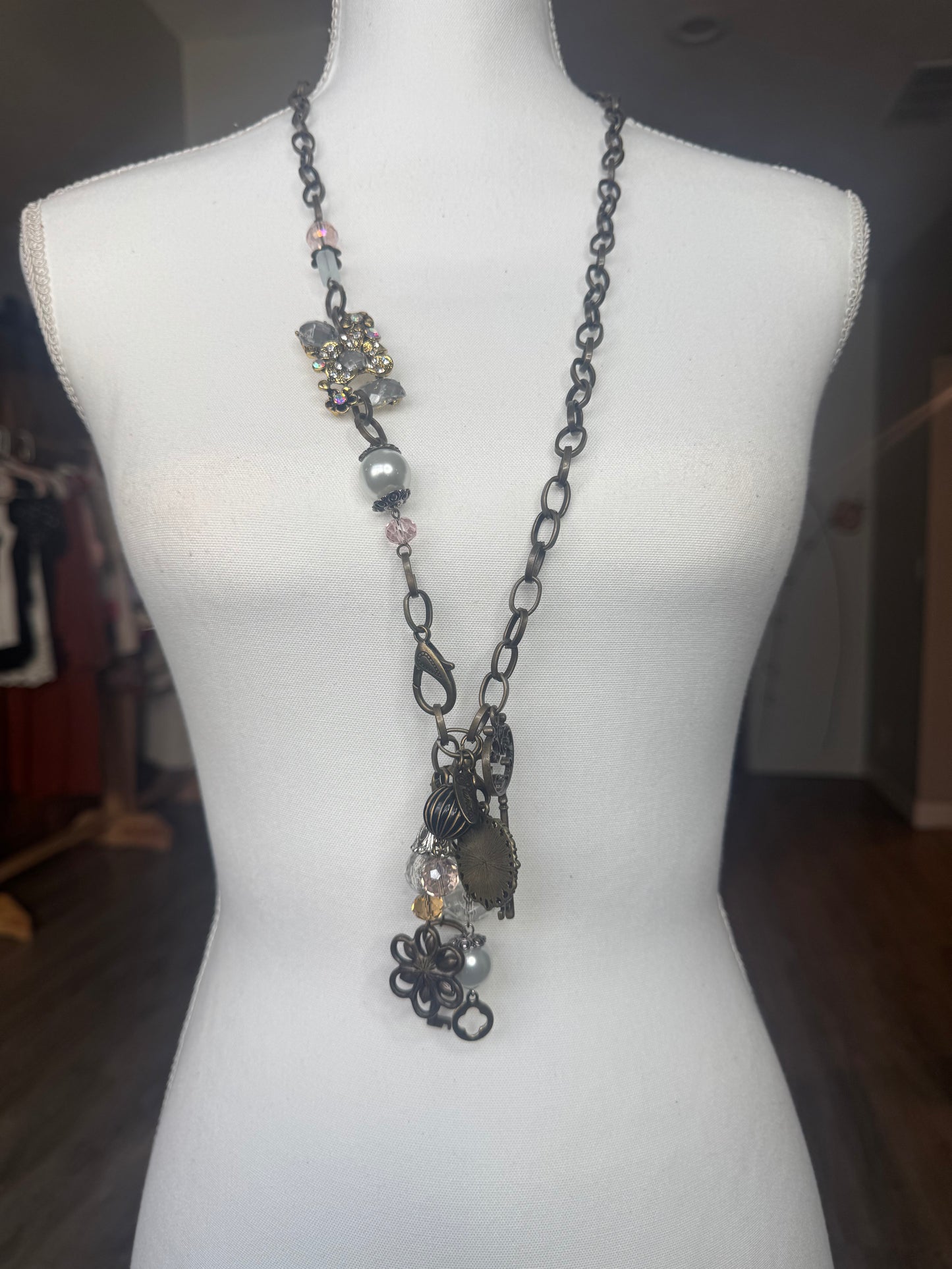 Chunky layering necklace