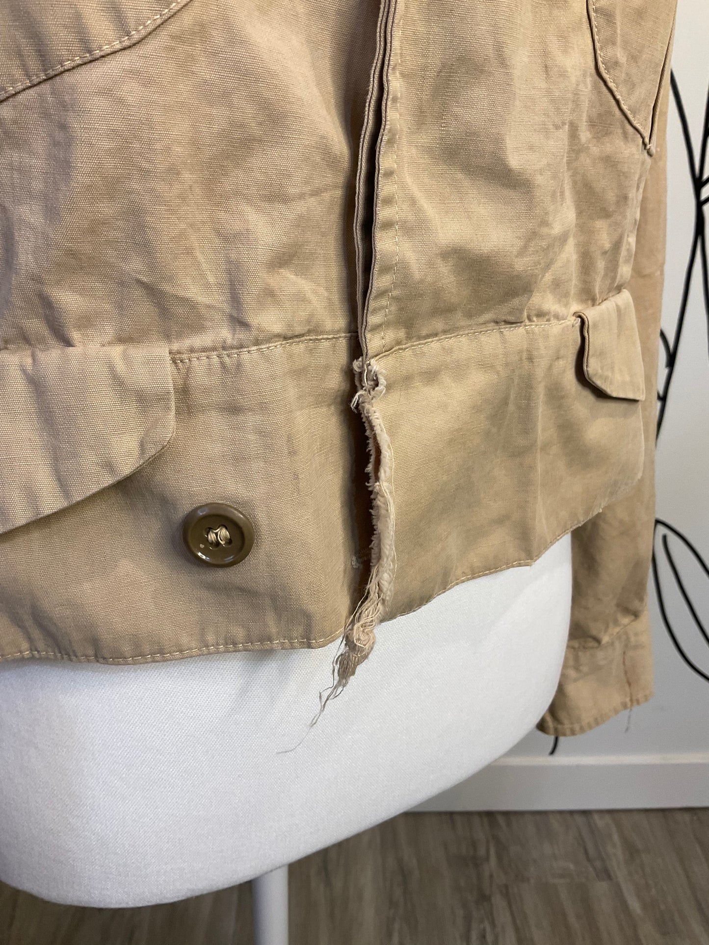 Vintage cropped jacket