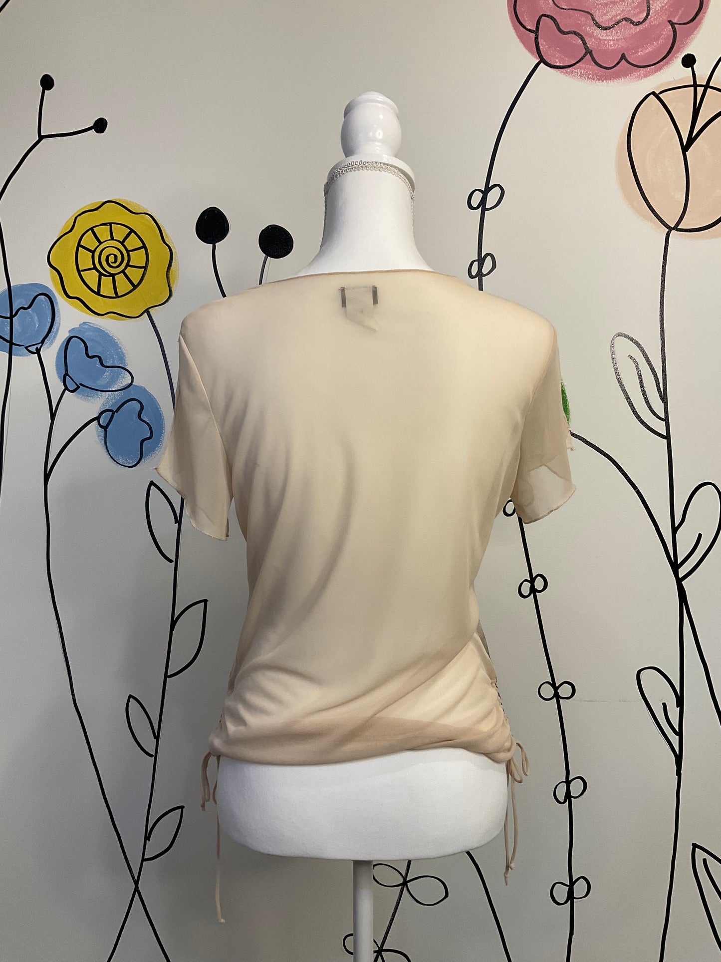 Vintage Vanity sheer shirt