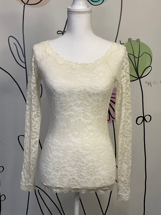 Vintage lace undershirt