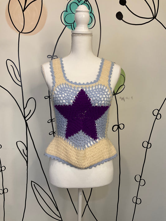 Vintage crochet tank