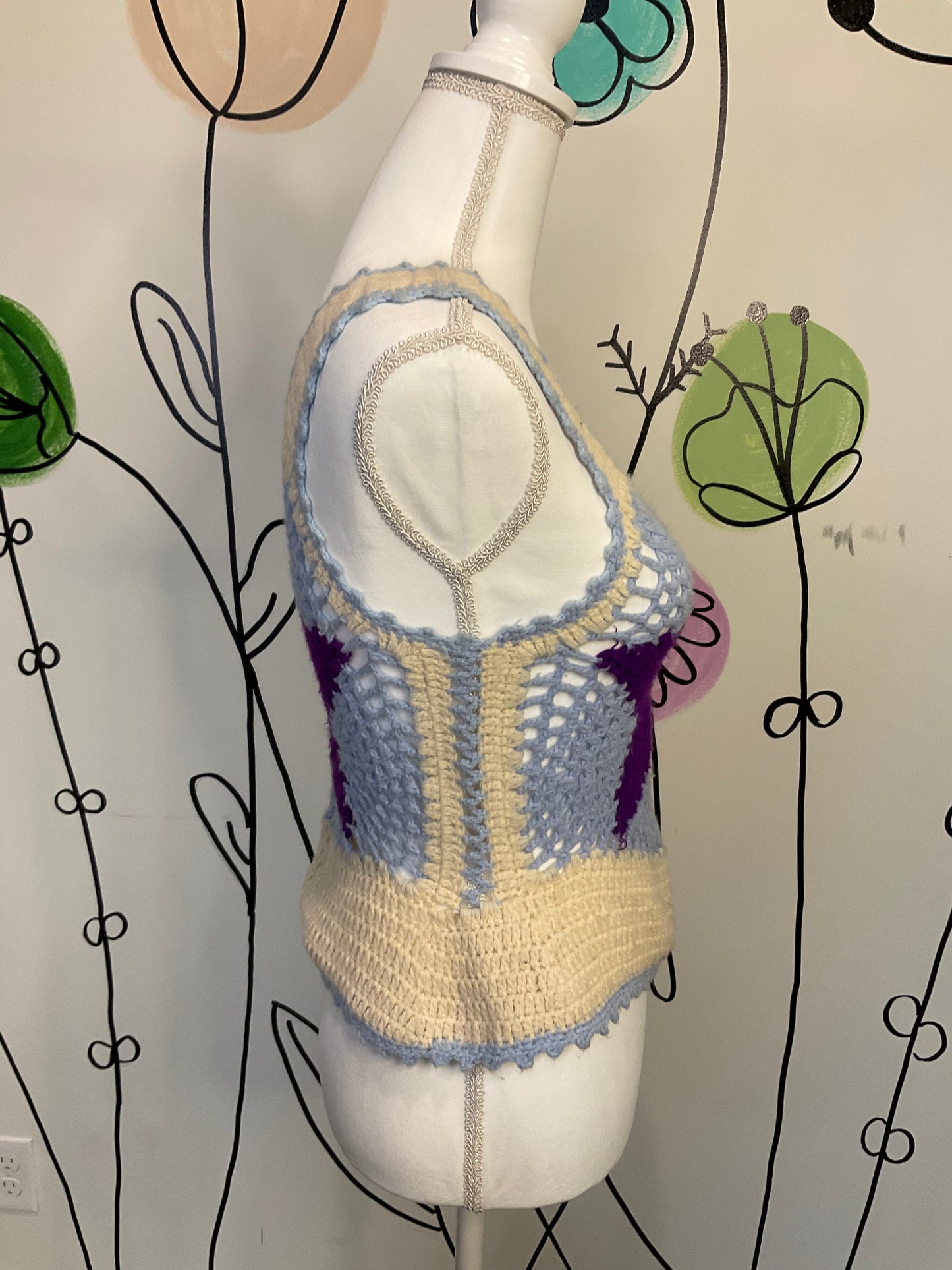 Vintage crochet tank