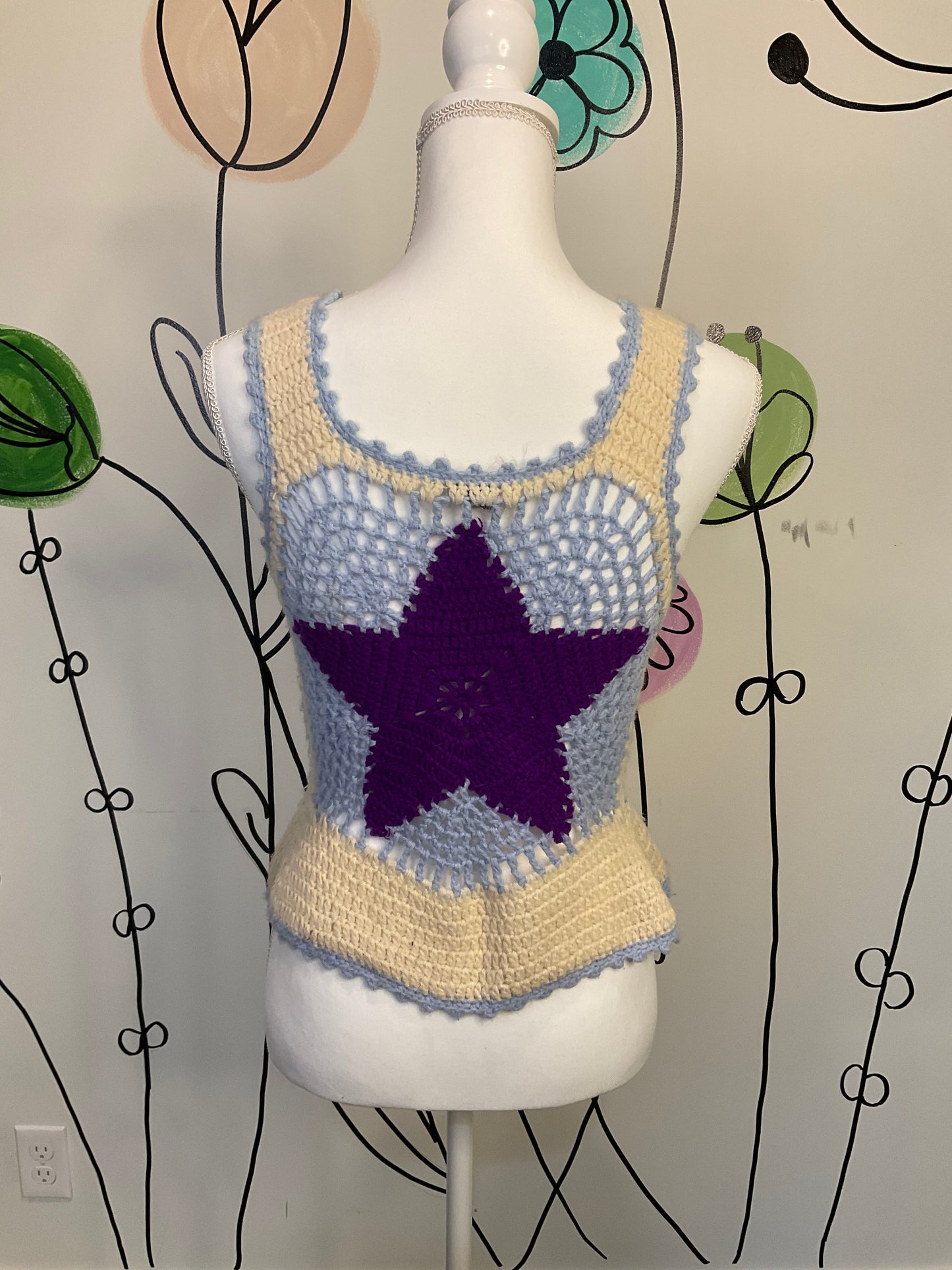 Vintage crochet tank