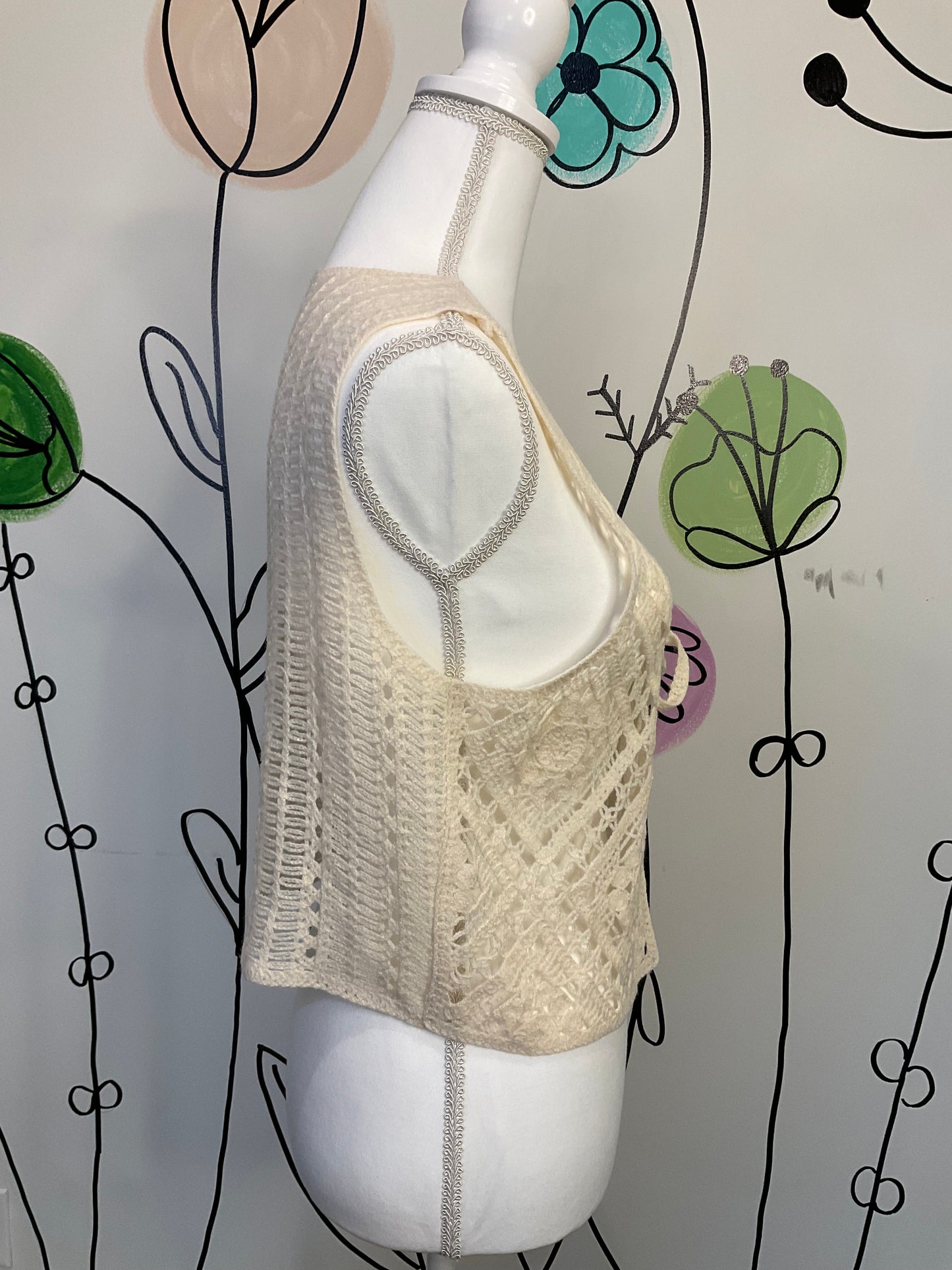 Crochet vest