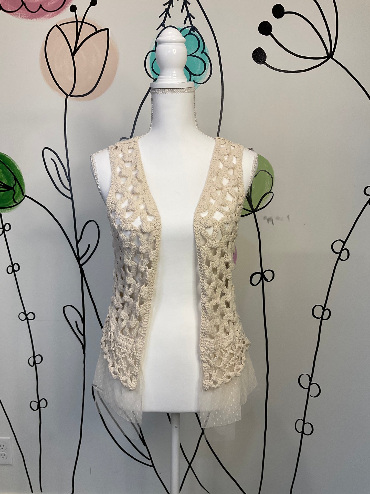 Vintage crochet top