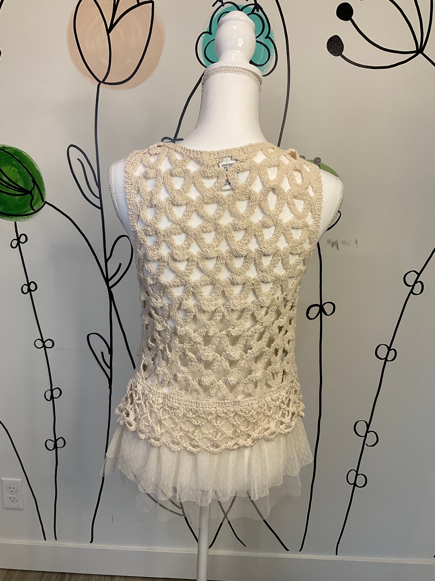 Vintage crochet top