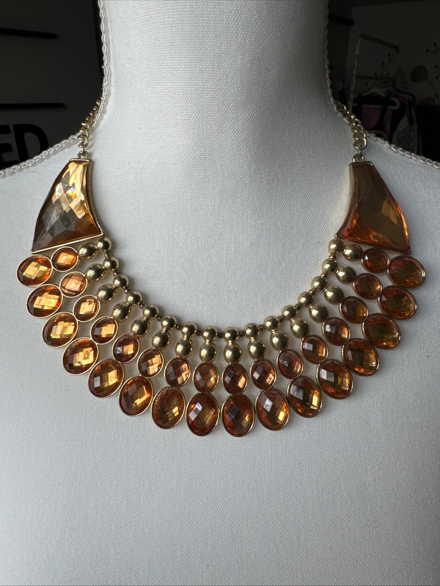 Vintage statement necklace